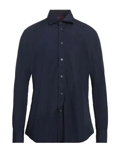 Barena Venezia Barena Man Shirt Midnight Blue Size 44 Cotton