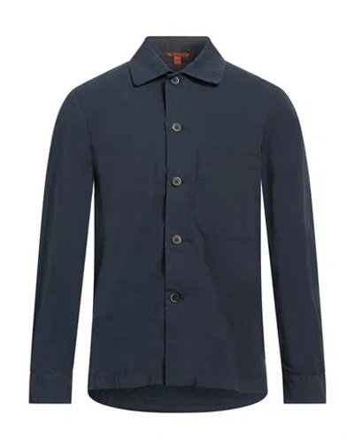 BARENA VENEZIA BARENA MAN JACKET MIDNIGHT BLUE SIZE 42 COTTON, ELASTANE