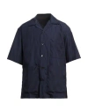 Barena Venezia Barena Man Shirt Navy Blue Size 40 Cotton