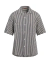 BARENA VENEZIA BARENA MAN SHIRT NAVY SIZE 40 COTTON, SILK