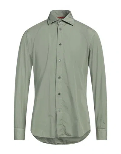 Barena Venezia Barena Man Shirt Sage Green Size 42 Cotton