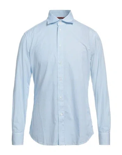Barena Venezia Barena Man Shirt Sky Blue Size 44 Cotton