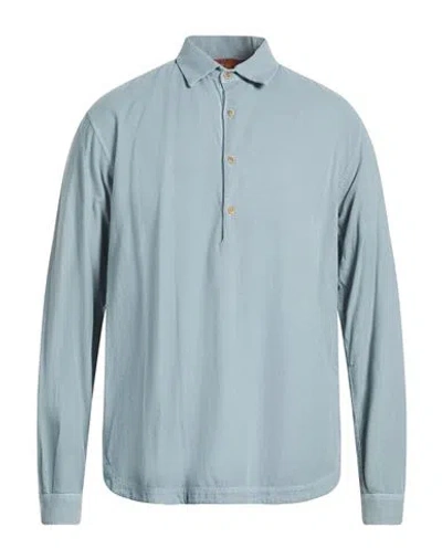 Barena Venezia Barena Man Shirt Slate Blue Size 44 Cotton