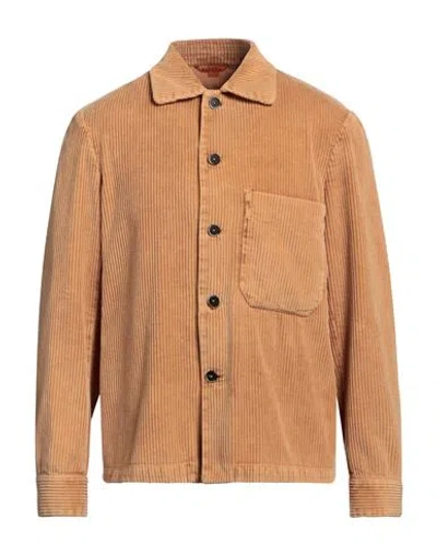Barena Venezia Barena Man Shirt Tan Size 44 Cotton In Brown