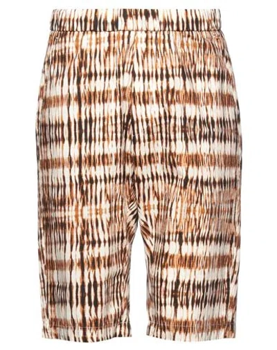 Barena Venezia Barena Man Shorts & Bermuda Shorts Brown Size 32 Polyester