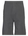 Barena Venezia Barena Man Shorts & Bermuda Shorts Lead Size 38 Cotton, Elastane In Grey