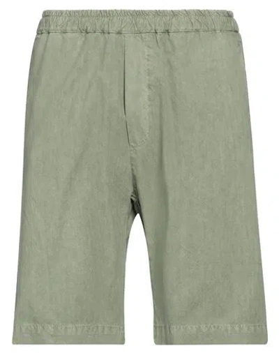 Barena Venezia Barena Man Shorts & Bermuda Shorts Green Size 36 Cotton, Elastane