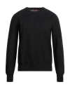 Barena Venezia Barena Man Sweater Black Size Xxl Linen, Cotton