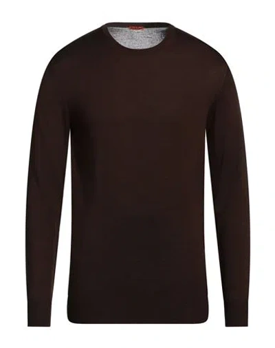 Barena Venezia Barena Man Sweater Brown Size Xl Merino Wool