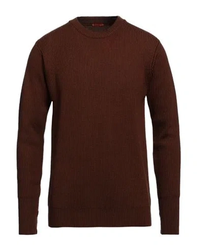 Barena Venezia Barena Man Sweater Brown Size Xl Virgin Wool