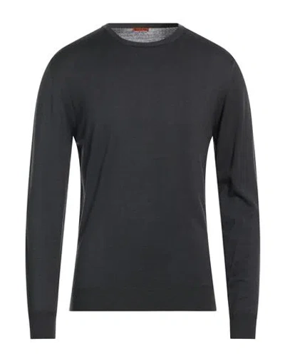 Barena Venezia Barena Man Sweater Charcoal Size Xxl Merino Wool In Gray