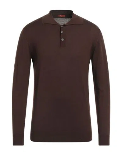 Barena Venezia Barena Man Sweater Dark Brown Size Xxl Merino Wool