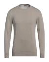 Barena Venezia Barena Man Sweater Dove Grey Size L Merino Wool In Grey