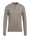 Barena Venezia Barena Man Sweater Khaki Size Xxl Merino Wool In Beige