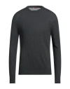 Barena Venezia Barena Man Sweater Lead Size L Linen, Cotton In Grey