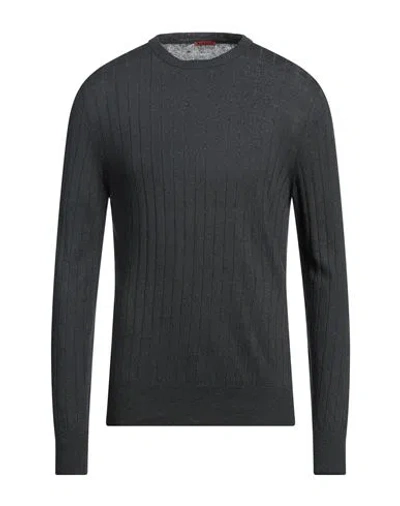 Barena Venezia Barena Man Sweater Lead Size L Linen, Cotton In Grey