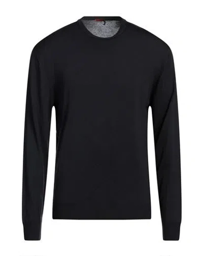 Barena Venezia Barena Man Sweater Lead Size Xxl Merino Wool In Black