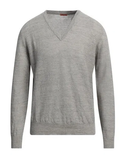 Barena Venezia Barena Man Sweater Light Grey Size Xl Linen, Cotton