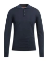 Barena Venezia Barena Man Sweater Midnight Blue Size Xl Merino Wool In Blue