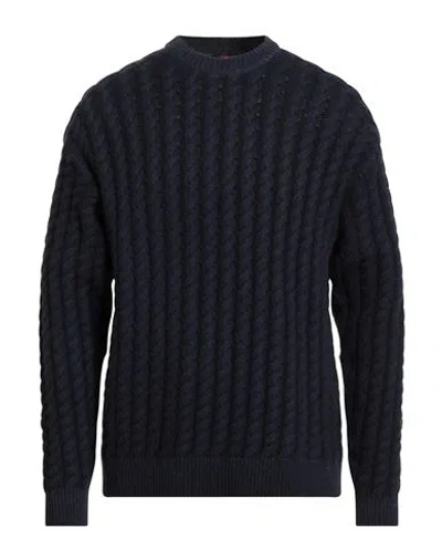 Barena Venezia Barena Man Sweater Midnight Blue Size Xl Wool, Nylon