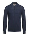 Barena Venezia Barena Man Sweater Navy Size Xl Linen, Cotton In Navy Blue