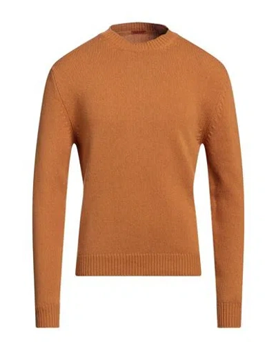 Barena Venezia Barena Man Sweater Ocher Size Xl Wool, Polyamide In Yellow