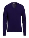 Barena Venezia Barena Man Sweater Purple Size M Wool, Polyamide In Purple