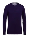 Barena Venezia Barena Man Sweater Purple Size M Merino Wool In Purple
