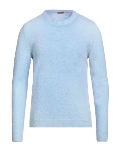 Barena Venezia Barena Man Sweater Sky Blue Size Xxl Merino Wool