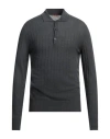 Barena Venezia Barena Man Sweater Charcoal Size Xl Linen, Cotton In Grey
