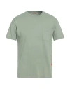 Barena Venezia Barena Man T-shirt Sage Green Size Xl Cotton