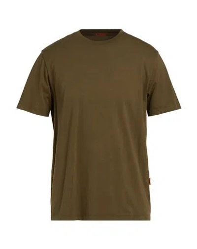 Barena Venezia Barena Man T-shirt Military Green Size Xxl Cotton In Brown