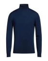 Barena Venezia Barena Man Turtleneck Blue Size Xl Merino Wool