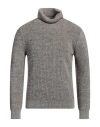Barena Venezia Barena Man Turtleneck Grey Size M Alpaca Wool, Polyamide, Wool, Elastane