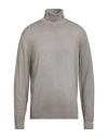 Barena Venezia Barena Man Turtleneck Grey Size Xxl Merino Wool