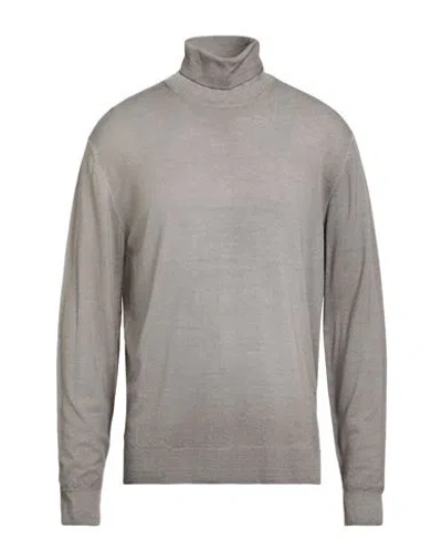 Barena Venezia Barena Man Turtleneck Grey Size Xxl Merino Wool