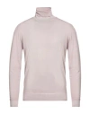 Barena Venezia Barena Man Turtleneck Lilac Size Xl Merino Wool