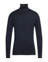 Barena Venezia Barena Man Turtleneck Midnight Blue Size Xxl Merino Wool