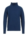 Barena Venezia Barena Man Turtleneck Navy Blue Size L Virgin Wool