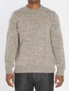 Barena Venezia Mareselo Bisto Knitted Wool Sweater In Gray