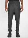Barena Venezia Pantalone Masco Flan 99 Lana 1 Elastan Trousers Blue In Blue