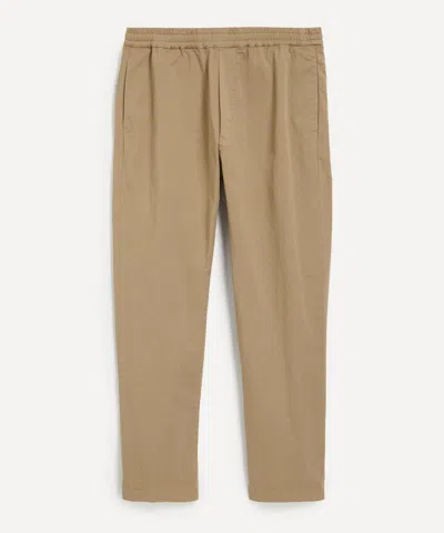 BARENA VENEZIA BARENA MENS BATIVOGA KHAKI TROUSERS
