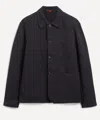 Barena Venezia Barena Mens Cedrone Cotton Seersucker Overshirt