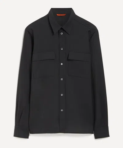Barena Venezia Barena Mens Grey Den Virgin Wool Shirt