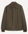 Barena Venezia Barena Mens Olivio Zip-up Jacket In Green