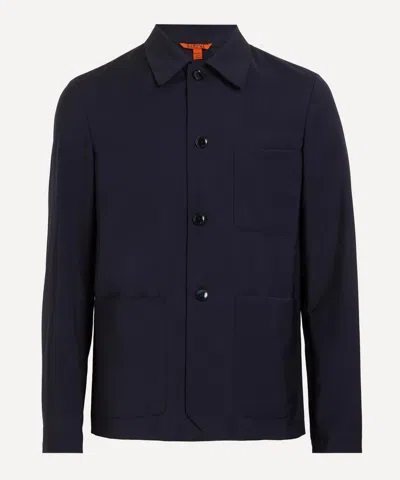 Barena Venezia Barena Mens Refada Ruvio Cotton-linen Overshirt