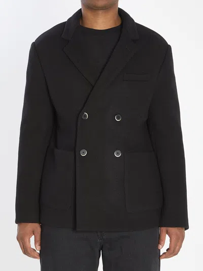 Barena Venezia Barena Molena Lanoso Outerwear In Black