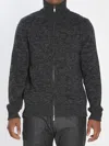Barena Venezia High Collar Wool Knit Sweater In Black