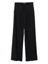 Barena Venezia Barena Nini Flan Blue Trousers In Black