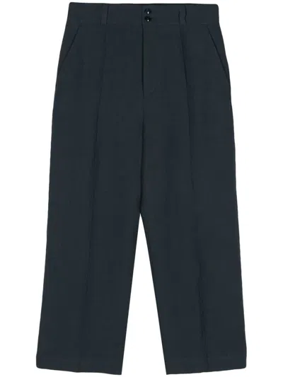 Barena Venezia Paola Canne Cropped Trousers In Blue